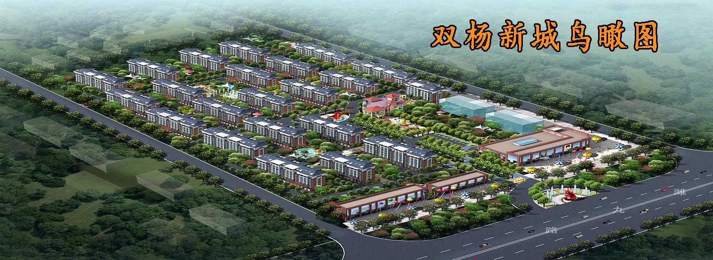 雙陽(yáng)新城鳥(niǎo)瞰圖